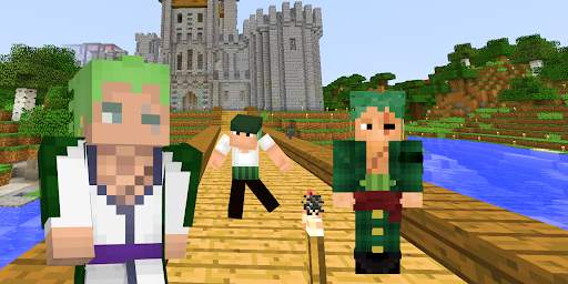 Skin Zoro Trong for Minecraft screenshot 2