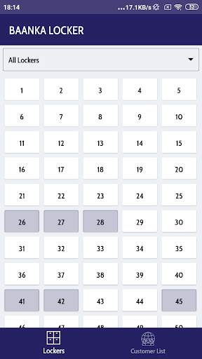 Baanka Locker - Locker Management App screenshot 1