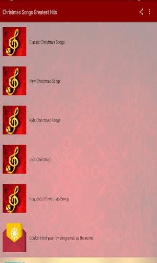 Christmas Songs Greatest Hits screenshot 1