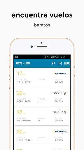 Vuelos low cost & Comparar vuelos y chollos viajes screenshot 2