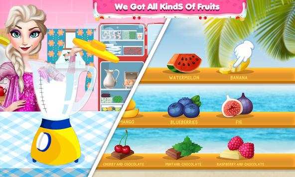 Ice Queen Making Ice Cream-Cooking Game screenshot 2