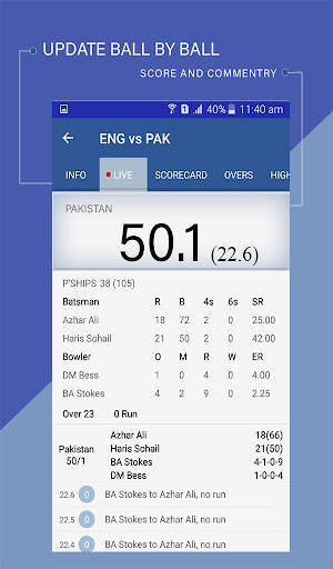 Live Cricket Scores, PSL Sched screenshot 14