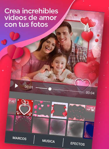 videos de amor con fotos y musica screenshot 4