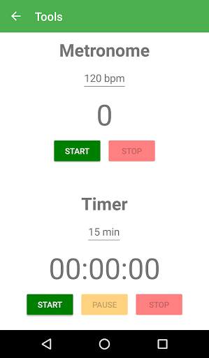 Musicians Practice Tracker screenshot 3