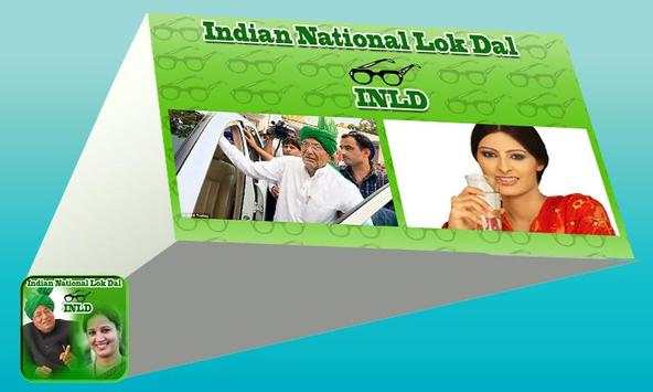 Indian National Lok Dal Photo Frame screenshot 4