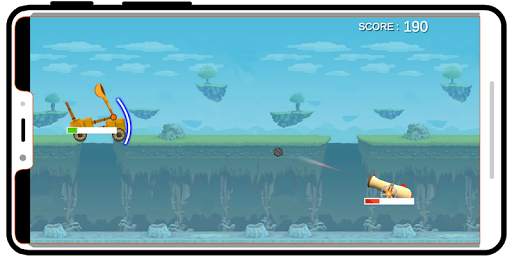 The catapult 3 : Clash with cannon screenshot 7