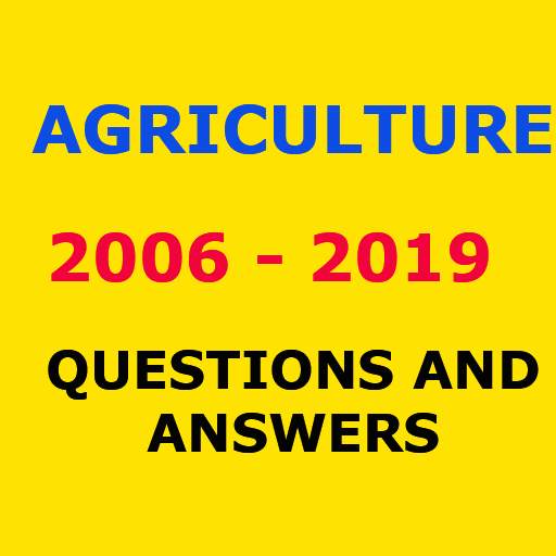 KCSE Agriculture Revision 1.0