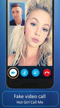 Hot Girl Fake Video Call : Fake Video Call screenshot 4