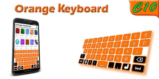 Orange Keyboard स्क्रीनशॉट 1