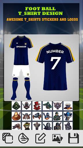 Football Jersey Maker- T Shirt screenshot 3