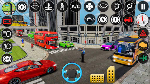 US Bus Simulator Bus Games 3D screenshot 2