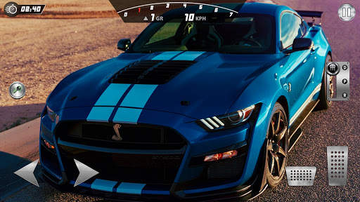Mustang GT 500: Crazy City Drift, Drive and Stunts screenshot 9