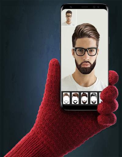 Beard Photo Editor - Beardman hairstyle screenshot 1