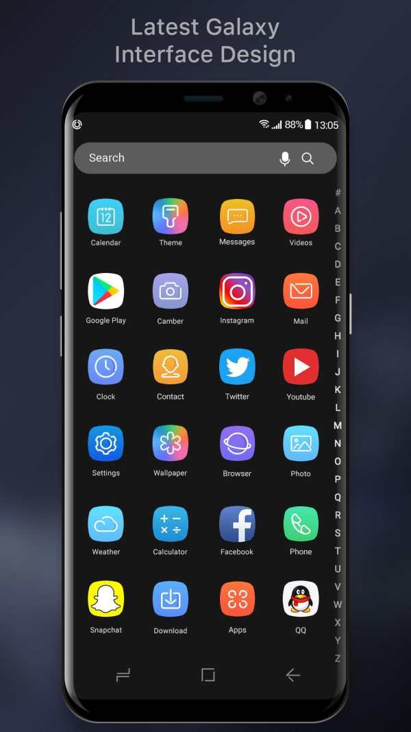 S9 Galaxy Launcher for Samsung screenshot 2