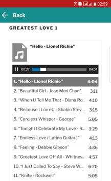 Love Songs MP3 Free screenshot 4