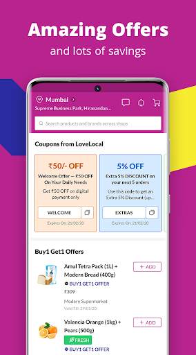 LoveLocal - Buy Online Grocery From Local Shops screenshot 3