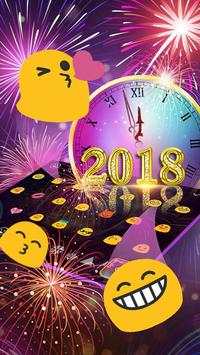 Happy New Year Keyboard Theme screenshot 3