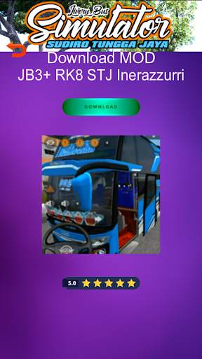 Livery Bus Simulator STJ screenshot 5