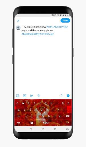 Thalapathy Vijay Keyboard screenshot 1