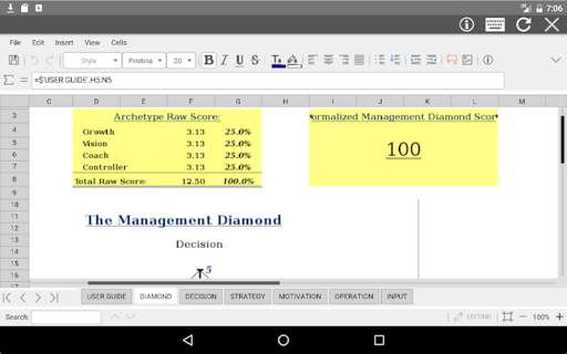 AndrOffice Editor DOC XLS PPT screenshot 6