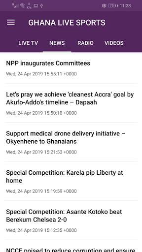 Ghana Live Sports screenshot 6