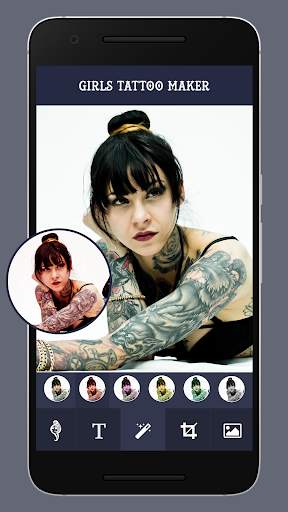 Girls tattoo maker screenshot 5