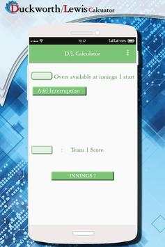 Duckworth Lewis Calculator- DL Calculator screenshot 5