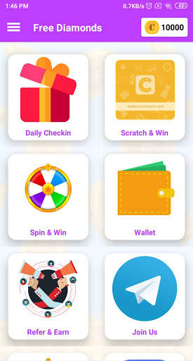 Free Diamonds For Free & Fire💎 - Fire 2021 screenshot 1