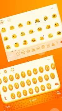 Orange Keyboard स्क्रीनशॉट 3