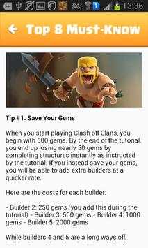 Cheats for Clash of Clans screenshot 3