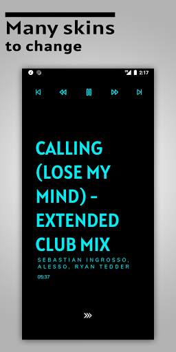 Lock Screen Music Player 7 تصوير الشاشة