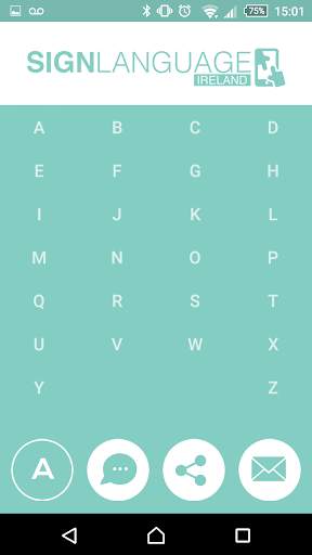 Sign Language Alphabet Ireland screenshot 1
