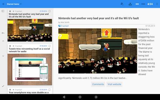 gReader | Feedly | News | RSS screenshot 9