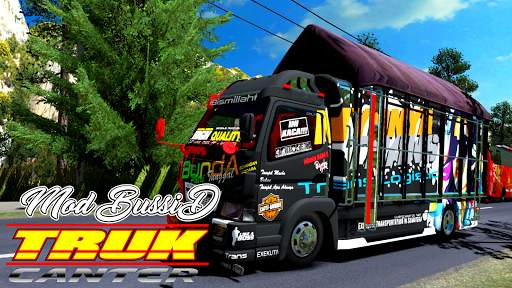 Mod Bussid Truck screenshot 1