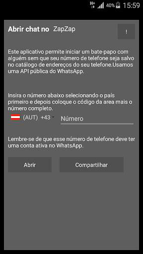 Click Chat for Whats 💬 screenshot 1