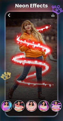 NeonArt PicsApp Photo Editor screenshot 2