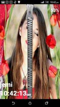 My Photo Zipper Lock Screen screenshot 6