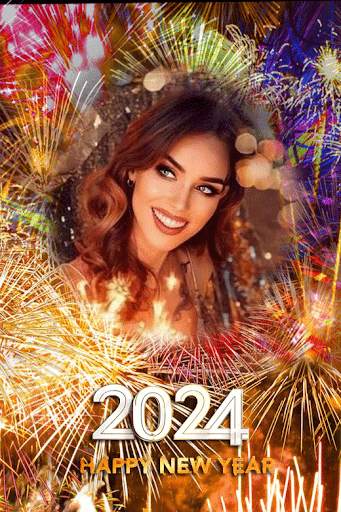 New Year Photo Frame 2024 screenshot 2