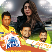 Chennai Super Kings Photo Frames - CSK IPL Selfie icon