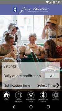 Jane Austen’s Daily Quote screenshot 2