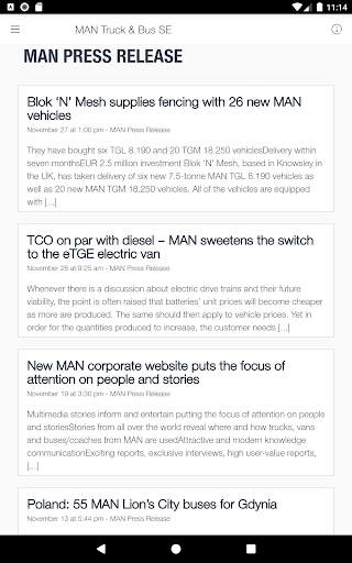 MAN Truck & Bus SE - myMAN screenshot 6