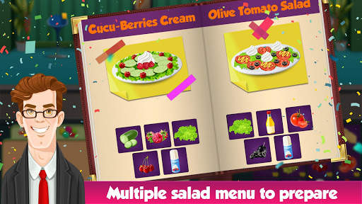Salad Bar Manager Frenzy: Food Cafe Manager screenshot 3