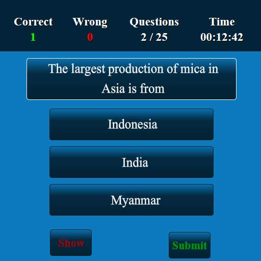 Social science MCQ screenshot 3