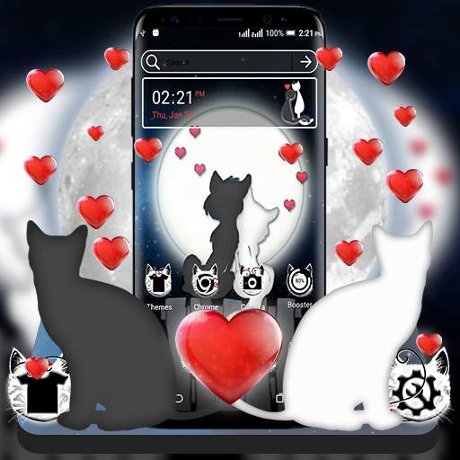 Cute Cat Love Launcher Theme 1.2