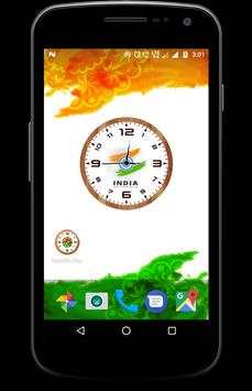 Republic day clock live wallpaper screenshot 6