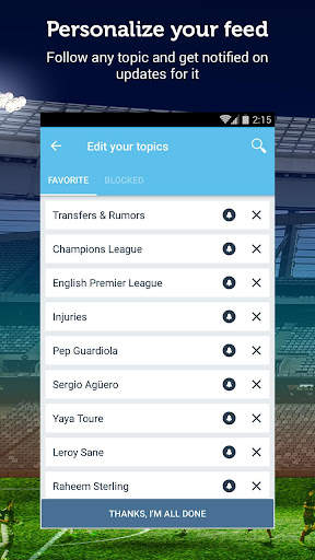 Unofficial Man City News screenshot 2