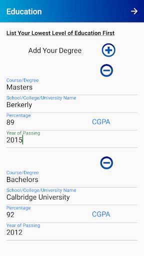 Resume Maker screenshot 5
