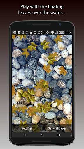 Pebbles - Live Water Wallpaper screenshot 4