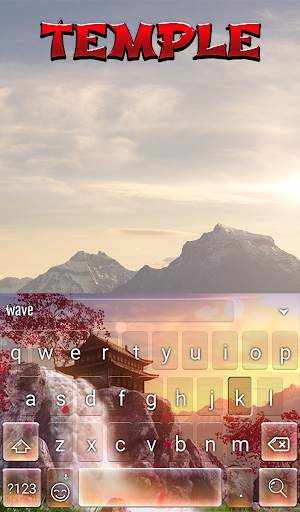 Temple Animated Keyboard screenshot 2