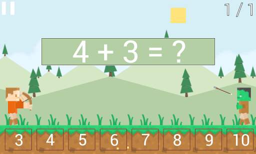 Addition Table vs. Zombies screenshot 1